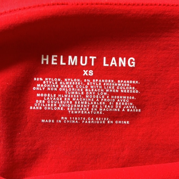 Helmut Lang xs great quality and condition top - Picture 3 of 3